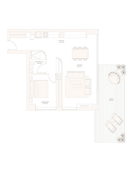 Sea Breeze - One Bedroom Apartment